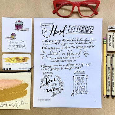 Intro to Hand Lettering ""