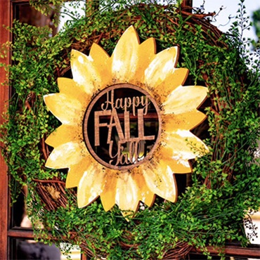 Happy Fall Y'all Sunflower