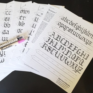 Traditional Calligraphy & Brush Lettering Basics