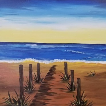 Beach Life Painting